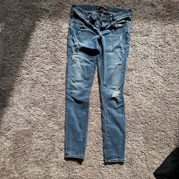 Express Denim - Express low rise skinny jeans leggings size 2